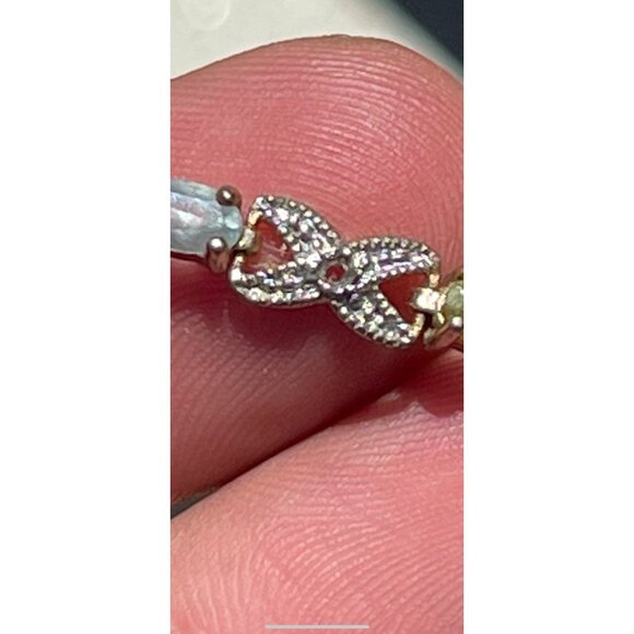 Designer Victoria Townsend Tennis Bracelet - Multi Gemstone - Sterling Silver - Picture 4 of 7